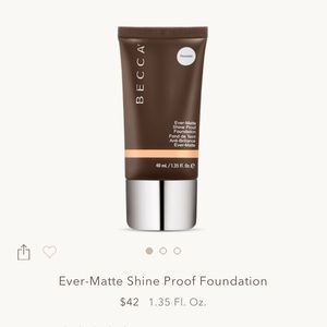 Becca ever matte foundation